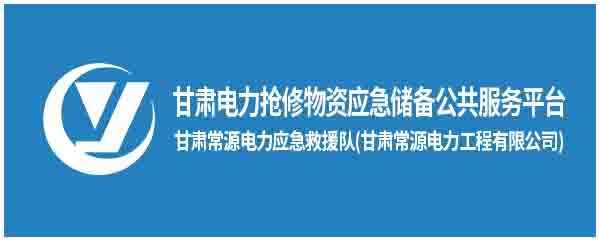 甘肃电力抢修物资应急储备公共服务平台